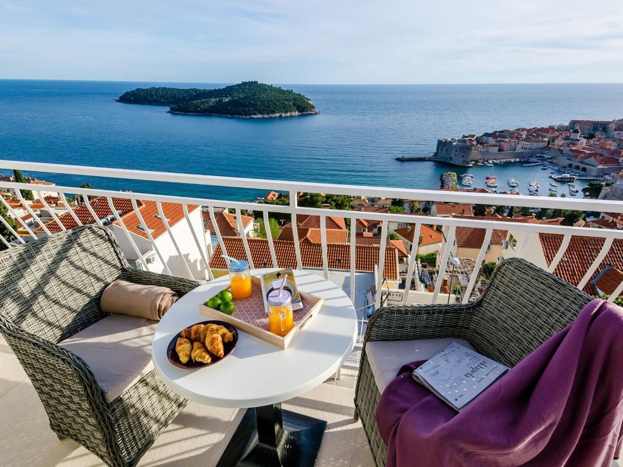 Ploce Apartments-One-Bedroom Apartment With Terrace And Sea View Dubrovnik Luaran gambar